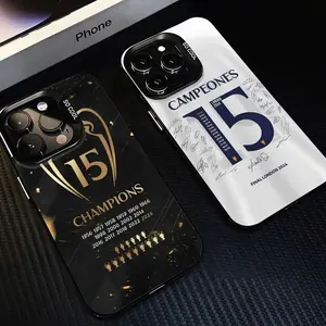 Champions M-Madrid Phone case Compatible with iPhone 17, 16, 15, 14, 13, 12, 11, X & Galaxy.
