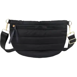 Quilted crossbody bags for women puffs fanny pack sling bag puffy chest belt waist bag crossbody purse bags quilted shoulder bag for women Pouches