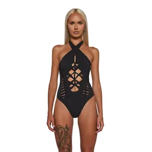 Music Flash Shredded Bodysuit