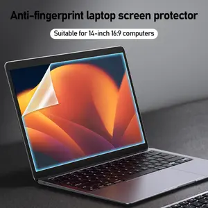 2pcs Screen Protector for 14 Inch Laptop Anti Scratch HD Matte Blue Light Blocking Easy Install Touch Sensitive Anti Fingerprint Reduce Glare Eye Strain 14-16.9 Inch PC Accessories