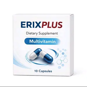 Erixplus 10 Capsules Multivitamin Dietary Supplement for Nutrient Support