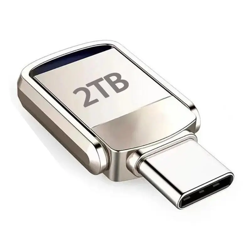 USB Flash Drive 2TB 3.2 Type C PenDrive Memory Stick 256GB 1TB 2TB Pen Drive Flash Disk for PC Smartphone Storage U Disk