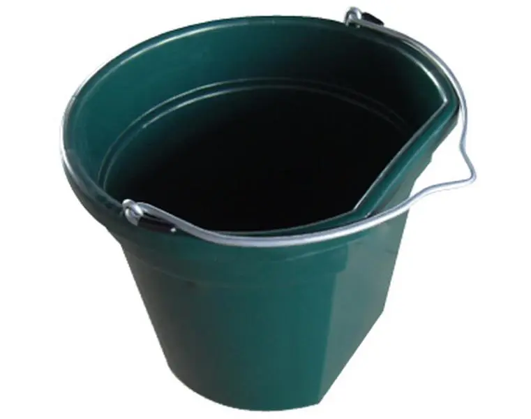 MR20QP-FSB-GRN 20 Quart Green Flat Bucket