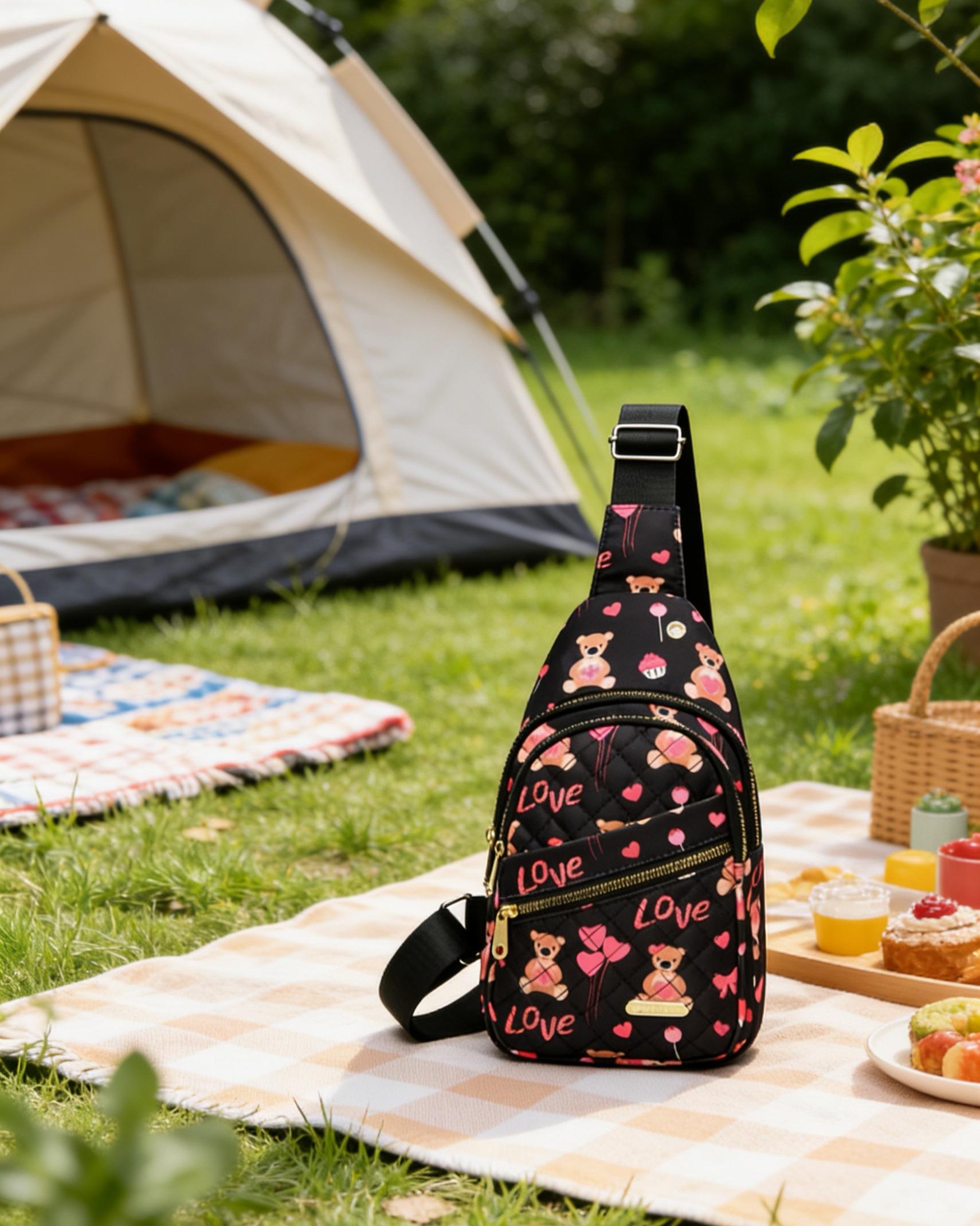 Fashionable lightweight crossbody bag  Couple style  Unisex