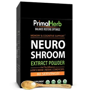 Neuro Shroom: Memory & Cognitive Support for Natural Brain Health - Healthcare, Fitness, Natural, Edible, Dietary