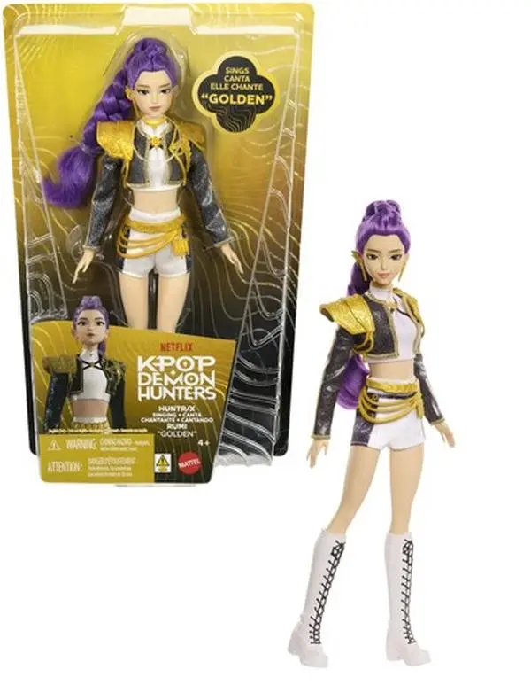 KPop Demon Hunters HUNTR/X: Rumi “Golden" Singing Doll (KPDH)  [COLLECTIBLES] Paper Doll, Collectible