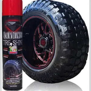 Black Diamond Tire Shine Spray - Extreme Gloss, Long Lasting, No Sling, Wet Look - 14 oz (Pack of 1)