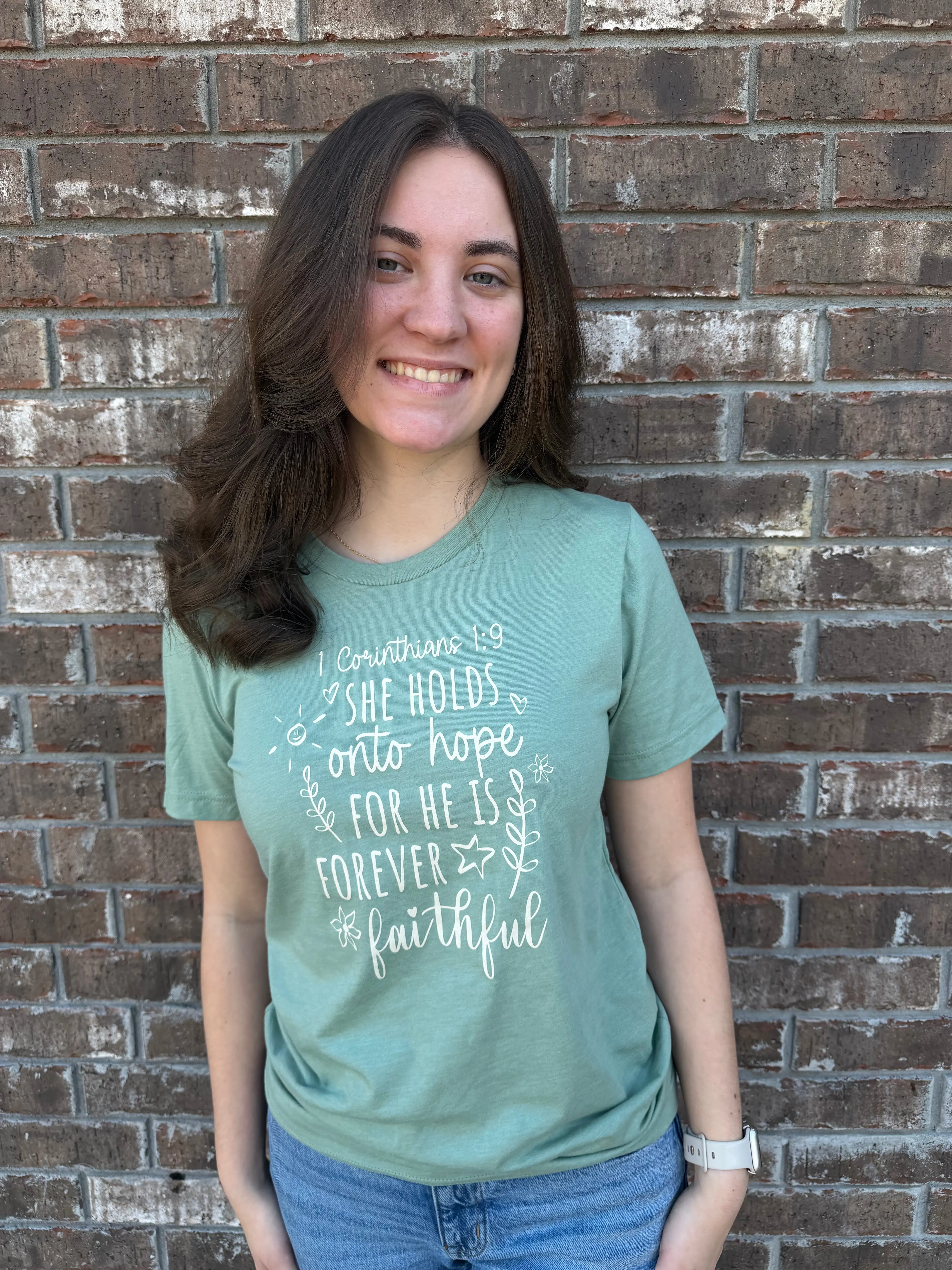 She holds onto hope