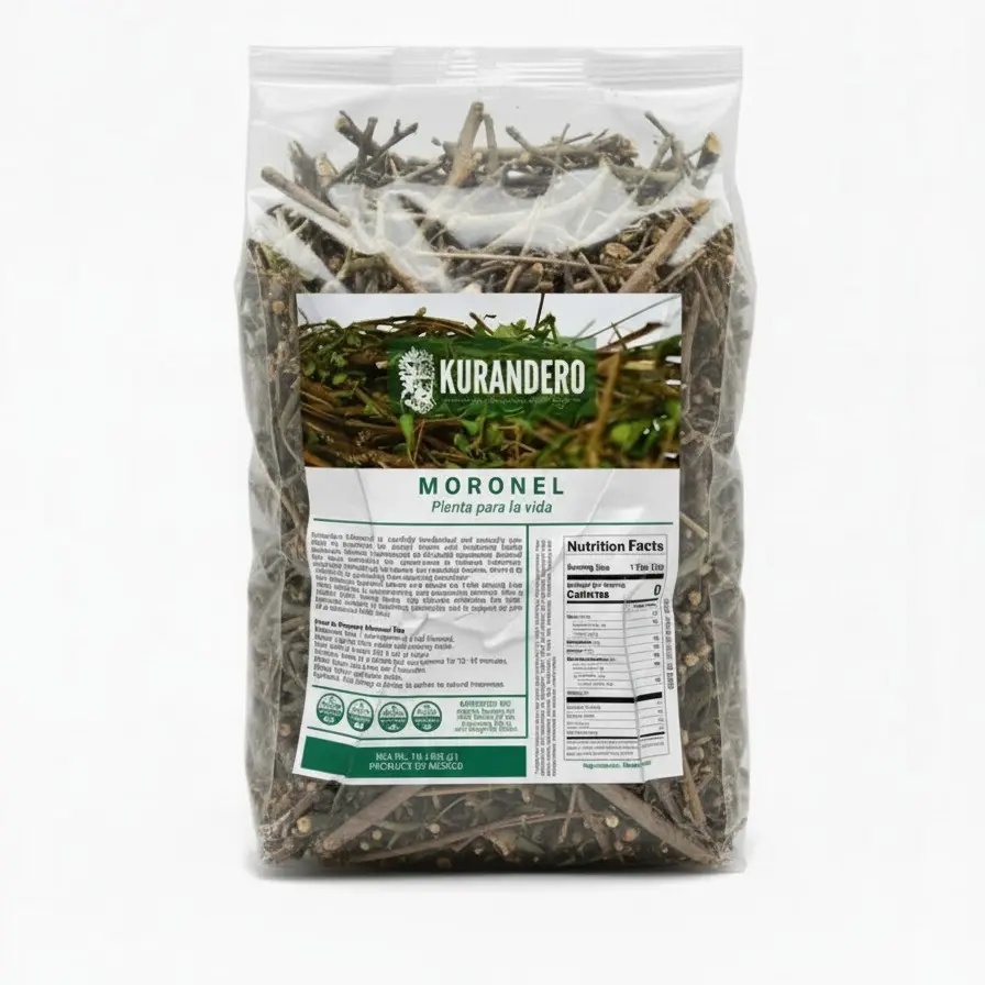 KURANDERO Moronel Herbal Tea 4 oz (113 g) – 100% Natural Hojas de Moronel (Senna alata) – Premium Loose Leaf Herbal Infusion, Caffeine-Free, Non-GMO, Hand-Dried, Single Pack