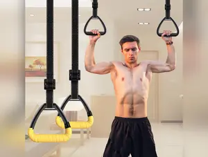 Fitness Suspension Training Rings for Home or Office