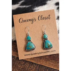 DESERT SKY TRIANGLE EARRINGS