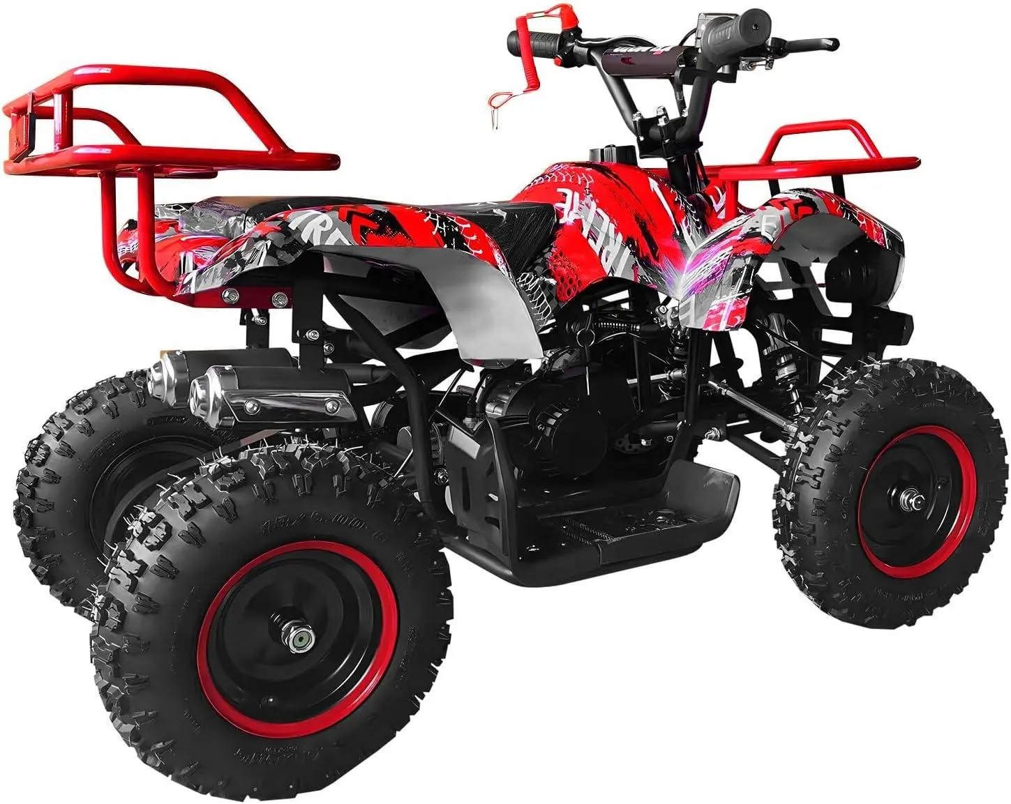 Chipek Children's Multi-functional Toy Car (Suitable for children aged 6-15) - Youth Toy Car (red), children's four-wheel balance car, safe and stable operation, suitable for outdoor play and exploration activities. Ride On Car