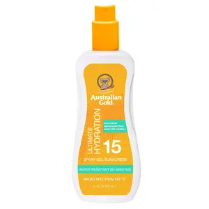 Australian Gold Ultimate Hydration SPF 15 Spray Gel 8oz 8oz