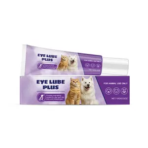 Pet Tear Stain Remover Cream - Gentle, No-Rinse Cleanser for Cats & Dogs - Portable Daily Eye Care