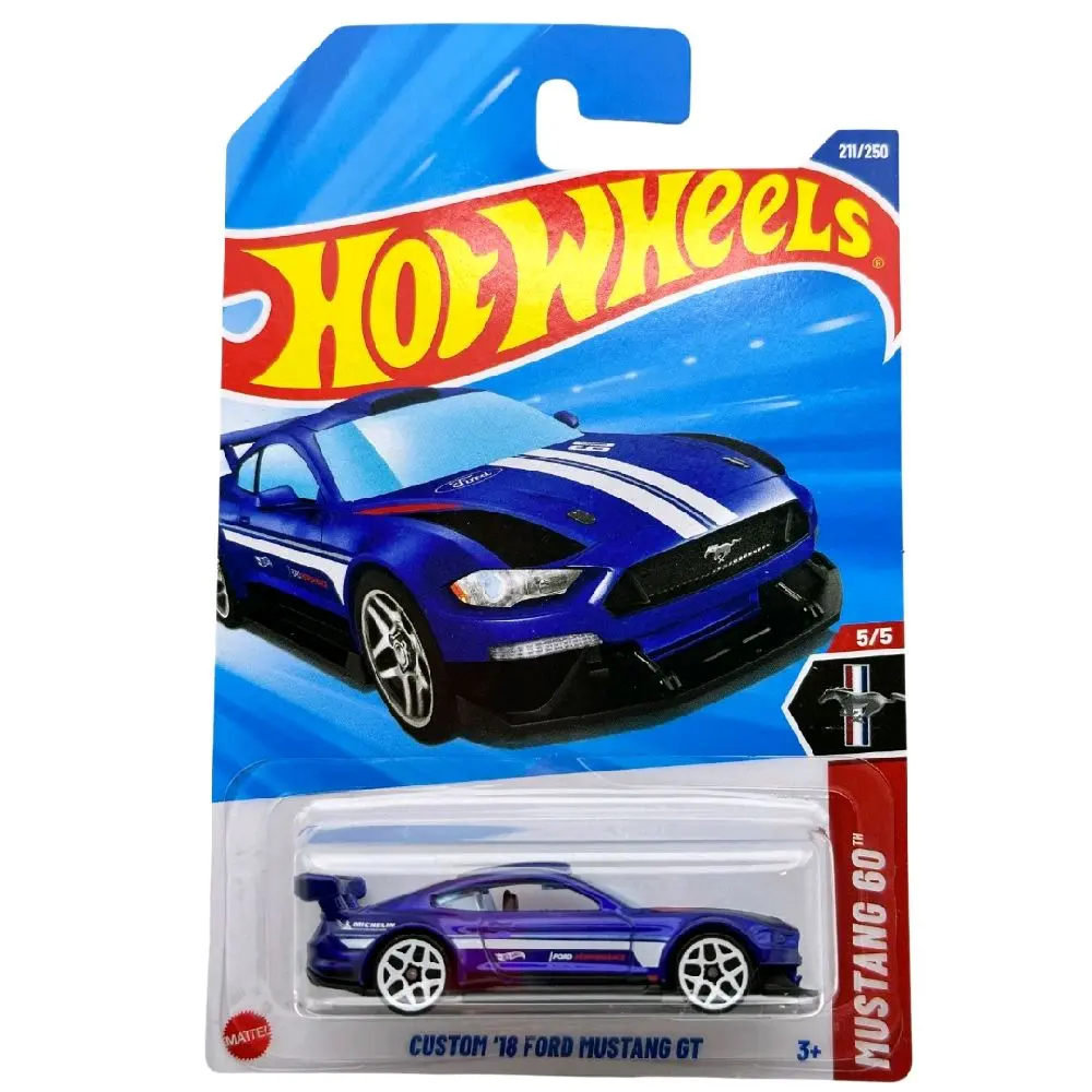 Hot Wheels 2025 Custom '18 Ford Mustang GT Diecast Collectible