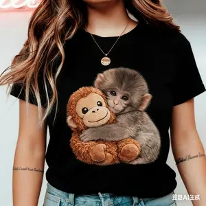 Punch The Monkey Shirt - Viral Baby Macaque Tee,Cute Tee