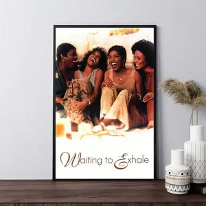 1PC Waiting To Exhale (1995) Movie Poster, Vintage Movie Poster, Canvas Print, Wall Art, Room Decor, Home Decor, Gift, Package Poster Unframed