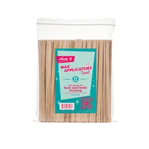 Small Wax Applicator | Face and Body Waxing | 200 Pack | NUDE U