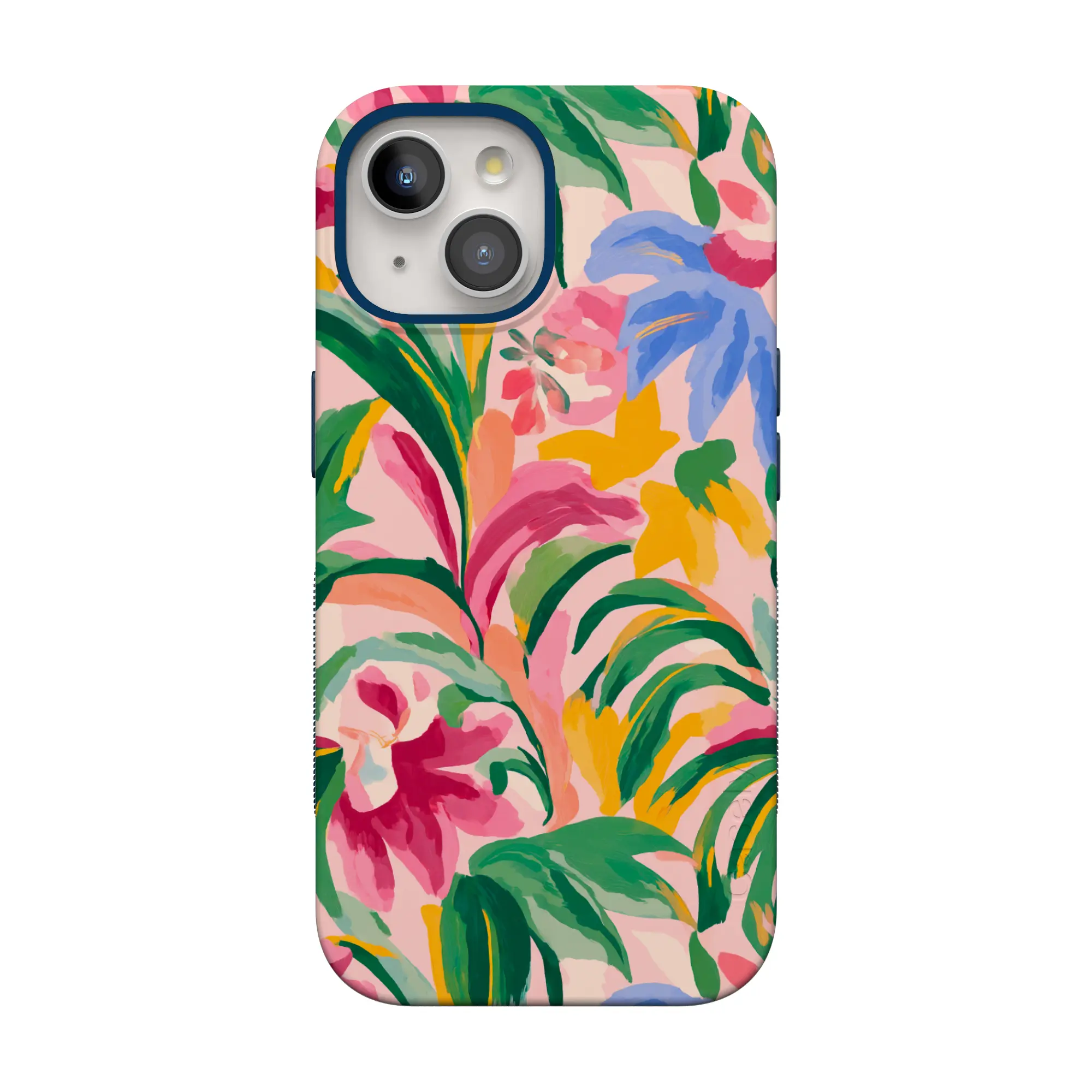 Casely iPhone 15 Case | Sunshine Jungle | Poolside Print | Bold Protective Design | Compatible with MagSafe