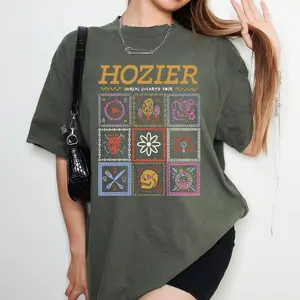 Unreal Unearth Hozier T-shirt, Hozier Tour 2024 Shirt, Vintage Hozier Sweatshirt