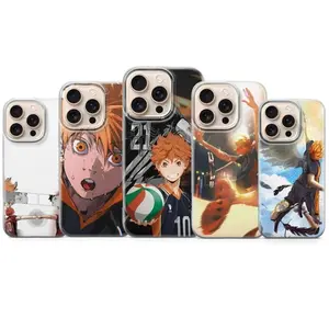Hinata Shoyo Phone Case Haikyuu Anime Cover for iPhone 17, 16, 15, 14, 13, 12, 11, X & Galaxy.