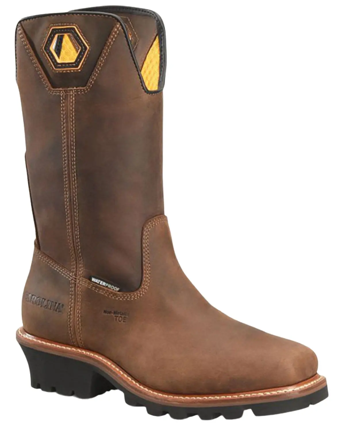 Carolina Men's Men'S 12" Coppice Wellington Waterproof Logger Work - Ca9833