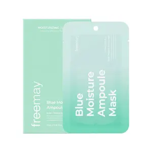 [Freemay] Blue Moisture Ampoule Mask 10ea Hyaluronic Hydrating Smooth Daily