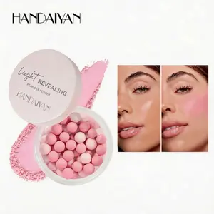HANDAIYAN Baked Balancing & Brightening Pearl Contour Powder — Lightweight — Conceals Dark Circles & Uneven Skin Tone — Buildable Light-to-Medium Coverage — Semi-Matte Natural Finish — Smooths Skin