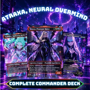 Atraxa, Neural Overmind EDH Commander Deck | 100 Cards + Tokens | Custom MTG Proxy