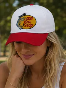 Two-Tone Baseball Cap with Slogan, Funny That's My Ass Bro Stop, Casual Fitted Trucker Hat for All Seasons