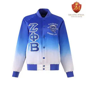 Zeta Faded Bomber Jacket (No Back Logo)