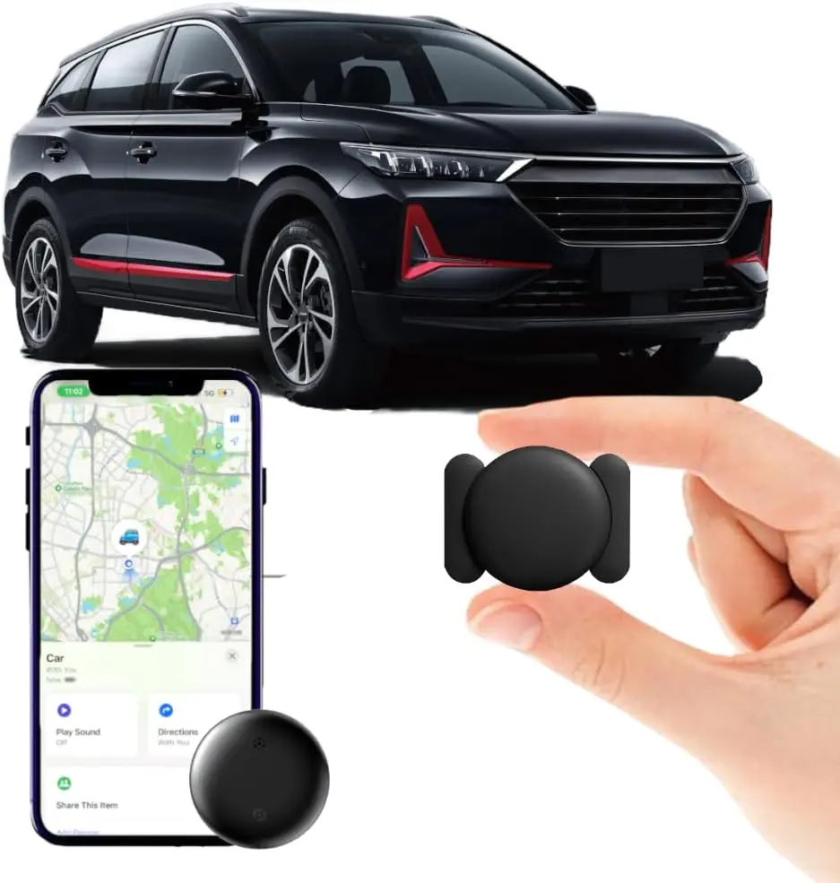 Wireless Tag Smart Works with Find My App(IOS or Andoid), IP68 Waterproof Portable Key Finder, Bluetooth Luggage Tracker, Item Locator  for Backpacks, Keys, Pets, Cars