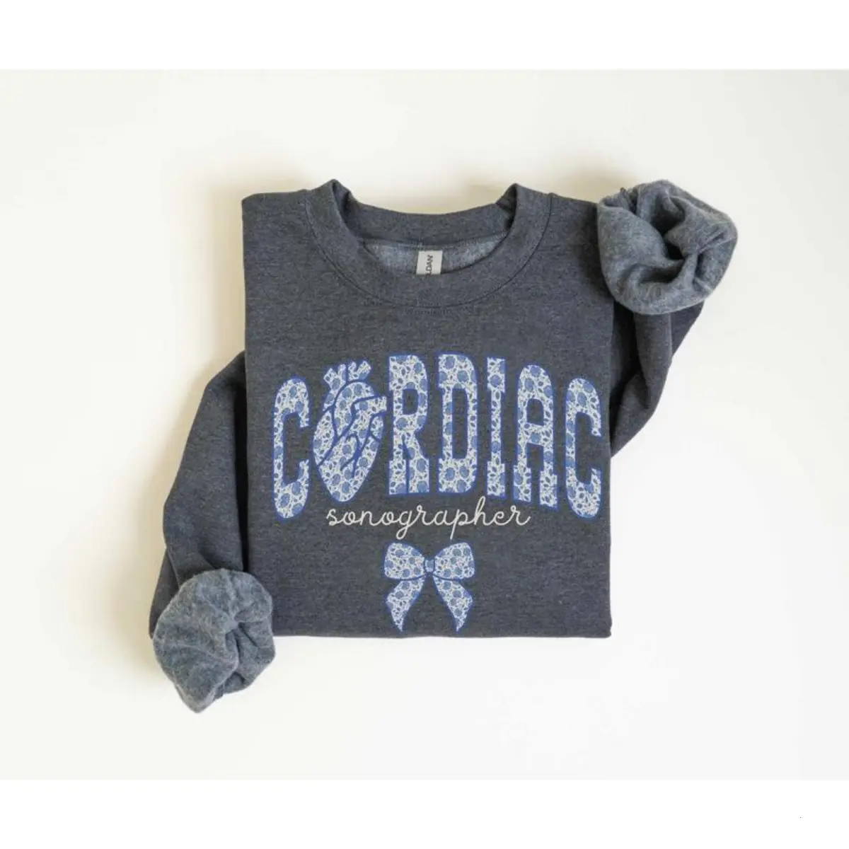 Cardiac Sonographer T-Shirt / Sweatshirt, Cardiovascular Sonographer Shirt, Cardiology Sonographer Tee, Cardiac Sonography Shirt, Cotton Fabric