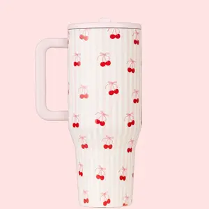 HydroJug Traveler Vacuum Insulated Tumbler Stainless Steel Leak-Proof Coffee Cup with Flip Straw Lid for On-the-Go Use - Drinkware