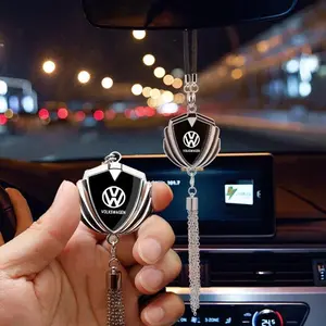 Car Ornament Hanging Rearview Mirror Metal Emblem Pendant, Car Trinkets, Accessories for Volkswagen Vw Golf6 Mk6 Mk7 Mk7.5 8 Mk8 Variants