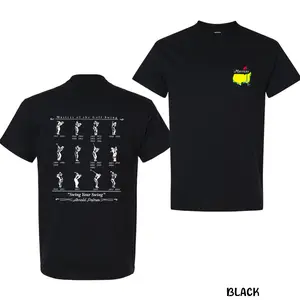 Master of the Golf Swing T-Shirt, Augusta National Golf T-Shirt, The Master Tournament Golf Shirt For Men, Dad Golf, Masters golf shirt, Golf gifts Streetwear Crewneck Shortsleeve