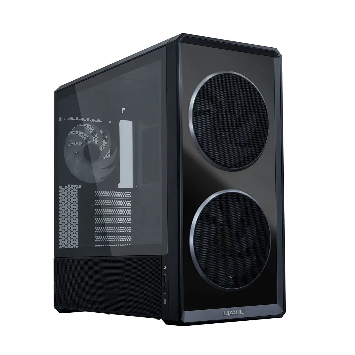 Lian-Li LANCOOL 217 INF RGB Tempered Glass Modern ATX Mid-Tower Computer Case, Transparent Side Panel, ATX Motherboard Support, RGB Lighting
