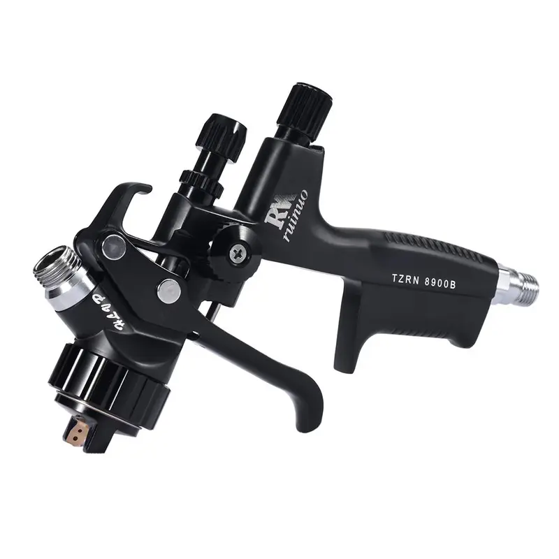 Auto Body Professional Car Spray Gun, Gravity Supply Air Spray Gun, Size 1.3mm 600cc Cup High Atomization Car Paint Gun, Professional Car Repair Tool for All Auto Paint Topcoat, Paint Spraying Tool