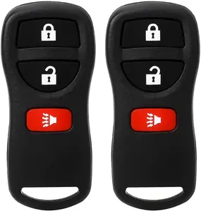 KEYS4LESS Keyless Entry Remote Control: Car Key Fob Compatible with Infiniti Nissan Armada Frontier Murano Pathfinder Quest Sentra Titan Versa...