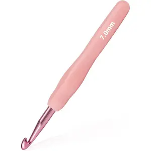 7mm Crochet Hook, Supers Smooth 7 mm  Crochet Hooks for Beginner, Comfort for , 1 Pack