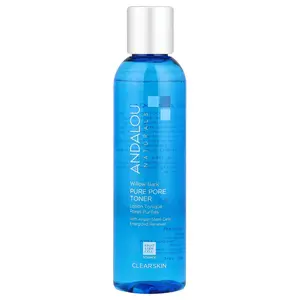 Andalou Naturals Pure Pore Toner, Willow Bark, 6 fl oz (178 ml)