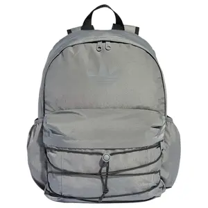 Adidas Originals Reflective Logo 18.33L Backpack in Gray with Recycled Polyester for Men and Women
