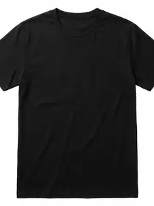 Men's Solid Color Basic T-Shirt, Versatile Classic Comfortable Tee, Perfect for Daily Wear, Essential Fashion Item for Men