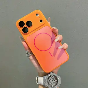 Matte Magnetic Phone Case with Full Camera Protection for iPhone 17 Pro Max/17 Air/16/15/14/13/12 Pro Max – Shockproof Protective Cover outdoorfun