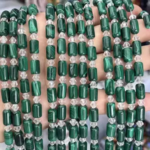 Yiwu City Cylindrical Beads Resembling Water Pipes for Crafts Jewelry Making and Projects Requiring a Water Pipe Like Bead