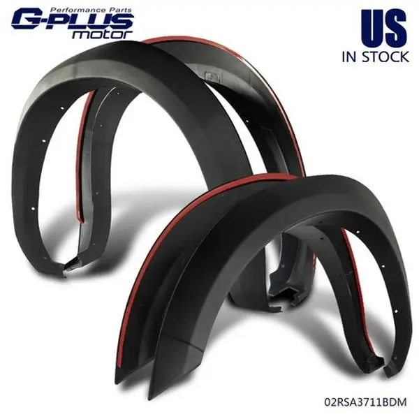 G-PLUS Factory Style Fender Flares Wheel Cover Auto Accessories, Fit For 2010-2017 Dodge Ram 2500 3500