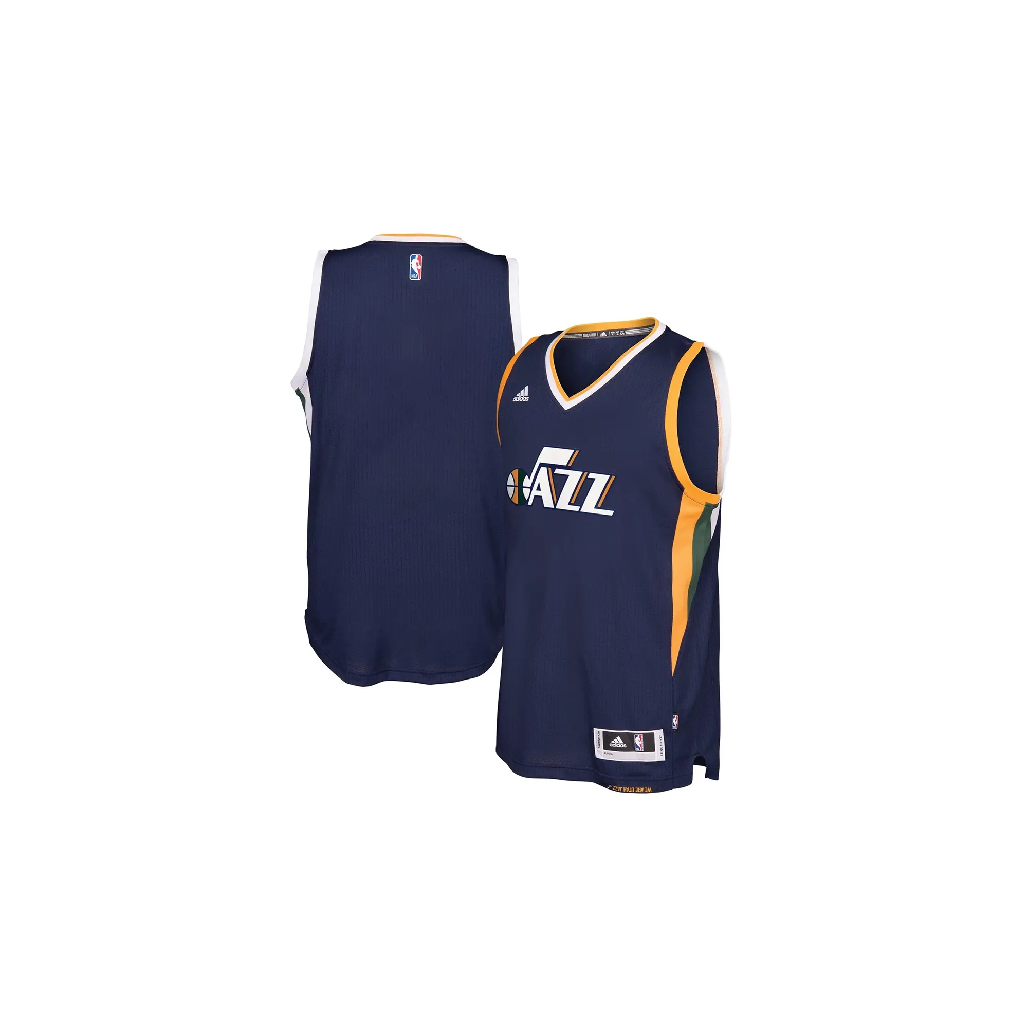 Utah Jazz Swingman Jersey "Navy Blue / Yellow-Blank" BE9848