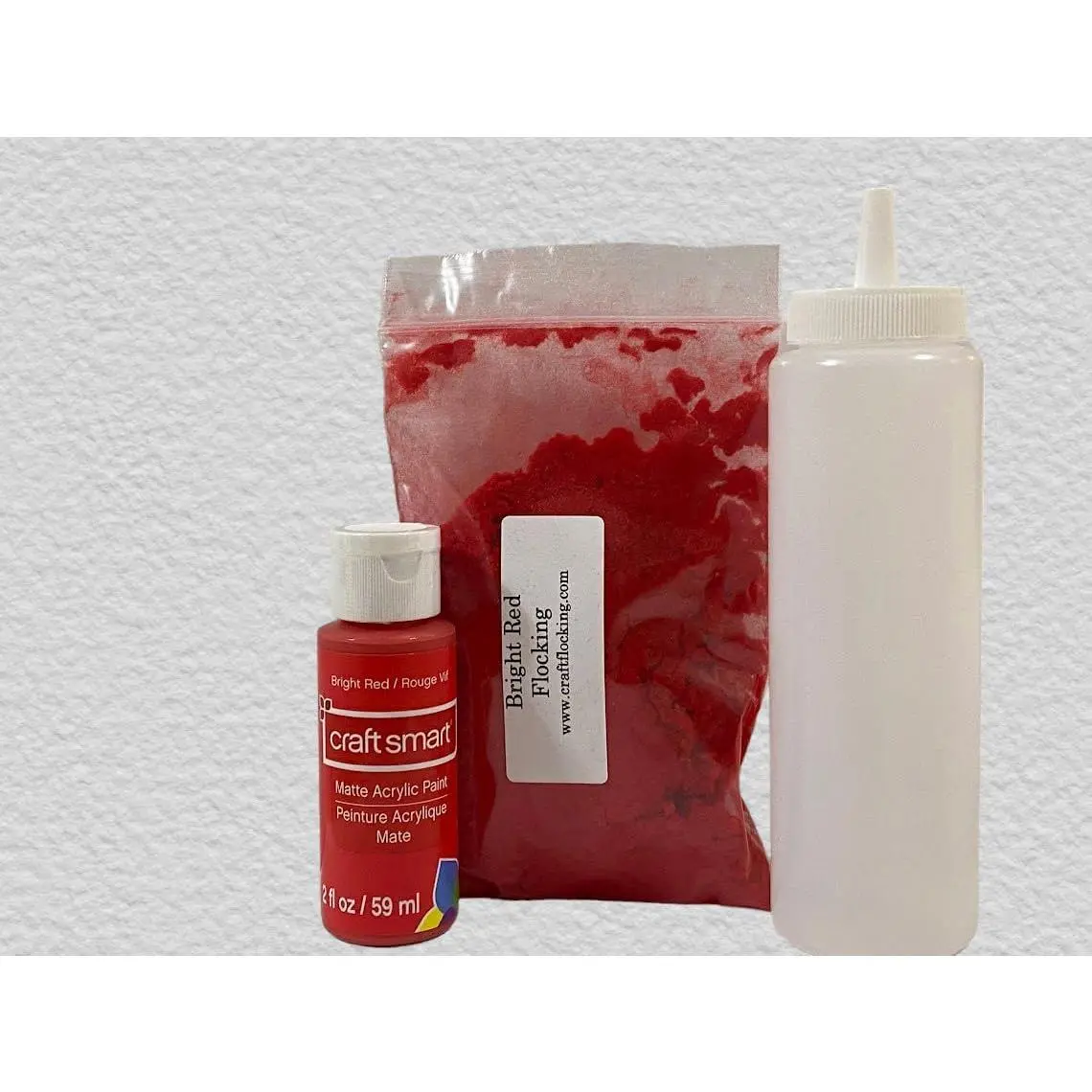 Bright Red Flocking Kit Bright Red Flocking Kit