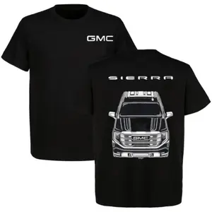 GMC Sierra Truck T-shirt, GMC Sierra 1500 Truck Graphic Tee, American Vehicle Fan Outfit, Perfect Gift for Truck Enthusiasts, Menswear, Top