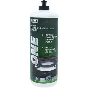 One  Scratch & Swirl Remover Hybrid Rubbing Compound & Polish Buffing Compound for True  Correction 32oz